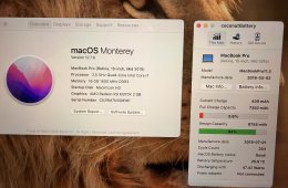 CTO, 2 TB SSD, Legutolsó szériás MBP Retina 15