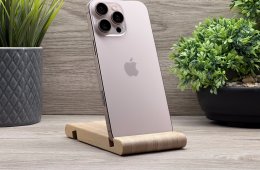 Hibátlan iPhone 16 Pro Max Desert Titanium 256GB 2 ÉV Garanciával Számlával 97% Akku