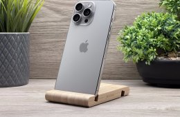 iPhone 16 Pro Max Natural Titanium 256GB 2 ÉV Garanciával Számlával 95% Akku