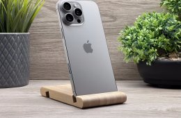 iPhone 16 Pro Max Natural Titanium 256GB 2 ÉV Garanciával Számlával 95% Akku