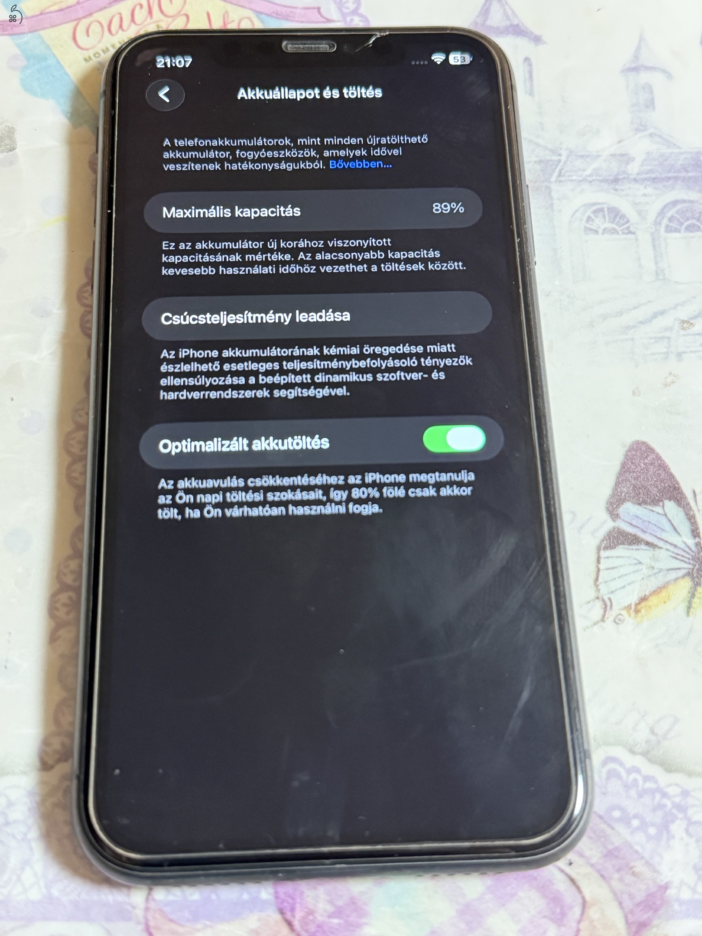 iPhone 11 Black 64GB független 