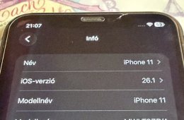 iPhone 11 Black 64GB független 