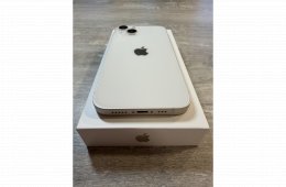 iPhone 13 128 GB független, fehér újszerű állapotban