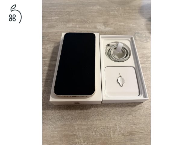 iPhone 13 128 GB független, fehér újszerű állapotban