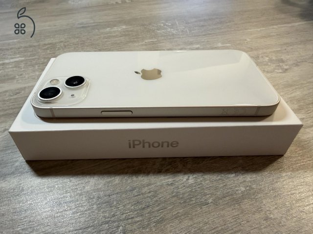 iPhone 13 128 GB független, fehér újszerű állapotban
