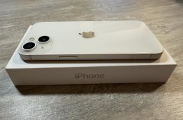 iPhone 13 128 GB független, fehér újszerű állapotban