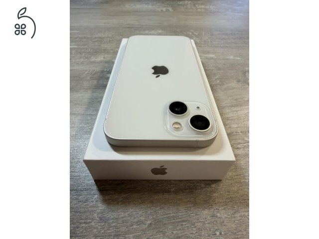 iPhone 13 128 GB független, fehér újszerű állapotban
