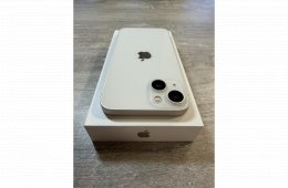 iPhone 13 128 GB független, fehér újszerű állapotban