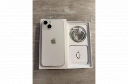iPhone 13 128 GB független, fehér újszerű állapotban