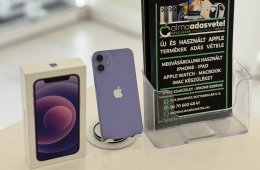 iPhone 12 Mini 128GB Független Újszerű/1-3 hónap gar./Akku 100%/p4598