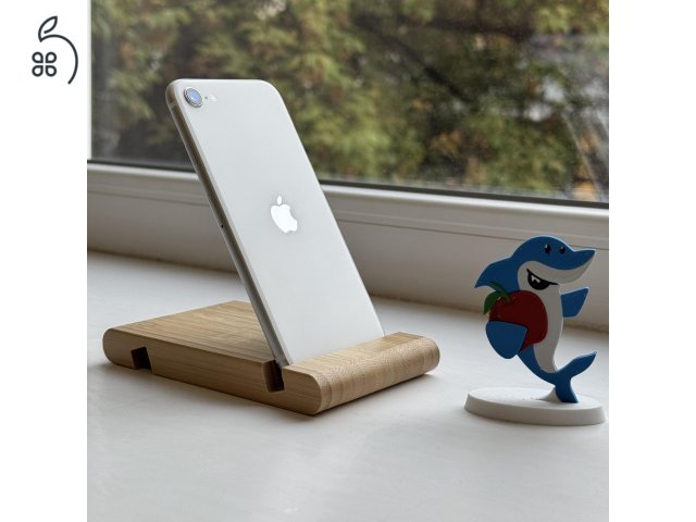 GYÖNYÖRŰ iPhone SE 2020 128GB White -1 ÉV GARANCIA - Kártyafüggetlen, MS3584