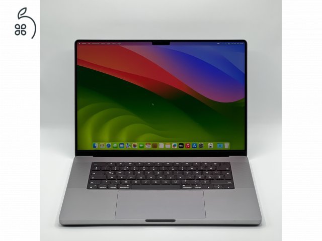 MacBook Pro 16″ 2021, M1 Max 10 Cores, 32 GB RAM, 24 core GPU, 2TB SSD 27% Áfás