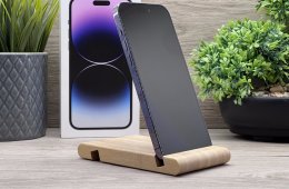 Hibátlan iPhone 14 Pro Max  Deep Purple 128GB 2 ÉV Garanciával Számlával 90% Akku