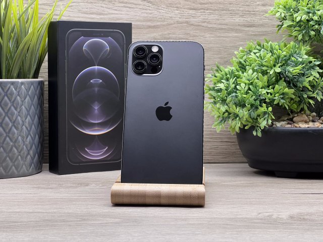 iPhone 12 Pro Graphite 128GB 2 ÉV Garanciával Számlával 91% Akku
