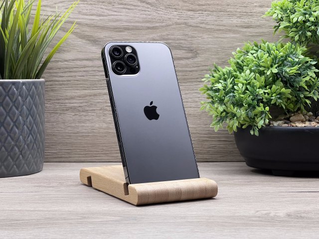 iPhone 12 Pro Graphite 128GB 2 ÉV Garanciával Számlával 100% Akku
