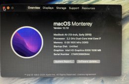 Apple Macbook Air early 2015 i7 (A1466)