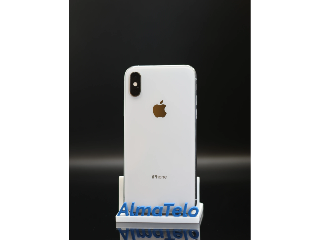 Apple iPhone XS 64 GB Silver 100% akku - 12 HÓ GARANCIA