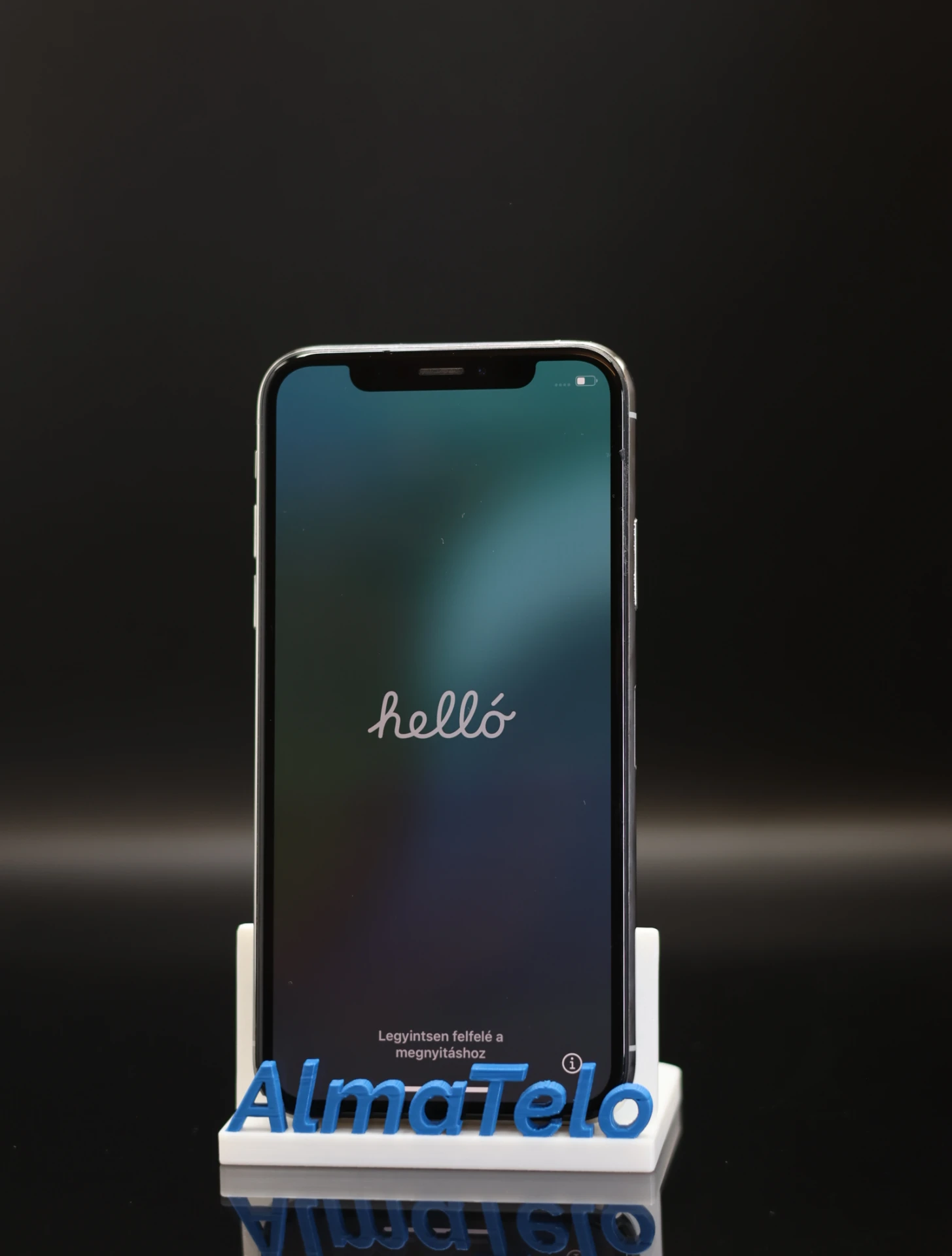 Apple iPhone XS 64 GB Silver 100% akku - 12 HÓ GARANCIA