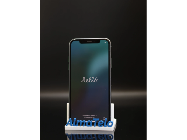 Apple iPhone XS 64 GB Silver 100% akku - 12 HÓ GARANCIA