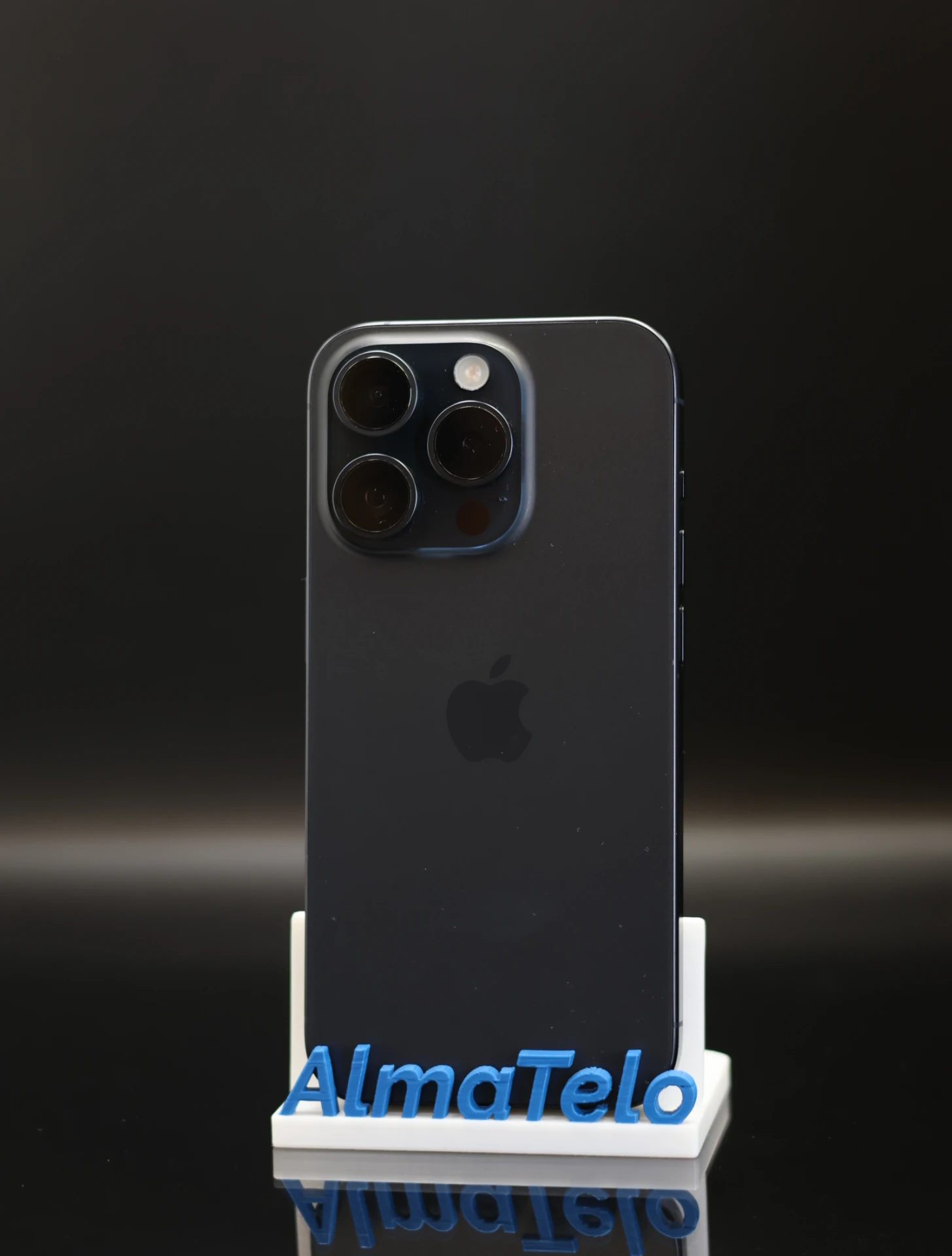 Apple iPhone 15 Pro eSIM 256 GB Blue Titanium 100% akku - 12 HÓ GARANCIA