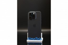 Apple iPhone 15 Pro eSIM 256 GB Blue Titanium 100% akku - 12 HÓ GARANCIA