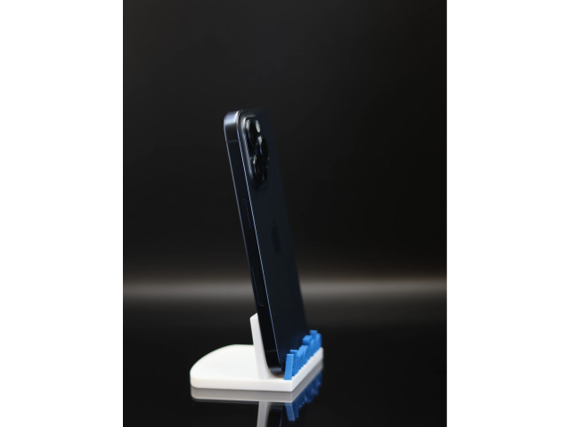 Apple iPhone 15 Pro eSIM 256 GB Blue Titanium 100% akku - 12 HÓ GARANCIA