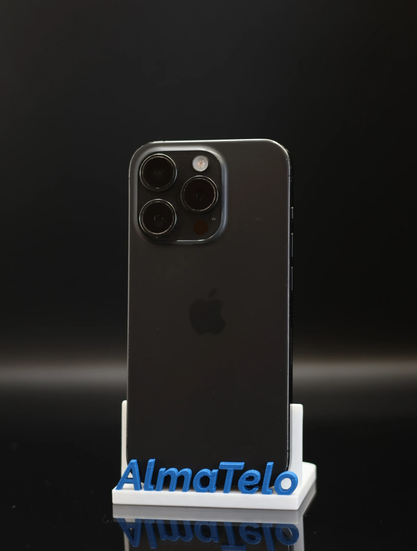 Apple iPhone 15 Pro 128 GB Black Titanium 100% akku - 12 HÓ GARANCIA