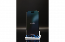 Apple iPhone 15 Pro 128 GB Black Titanium 100% akku - 12 HÓ GARANCIA