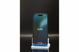 Apple iPhone 15 eSIM 128 GB Black 100% akku - 12 HÓ GARANCIA