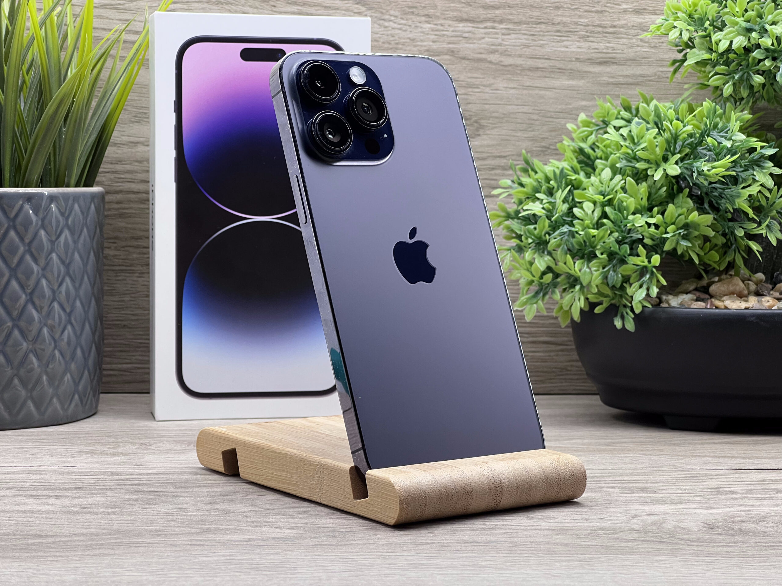 Hibátlan iPhone 14 Pro Max Deep Purple 128GB 2 ÉV Garanciával Számlával 92% Akku