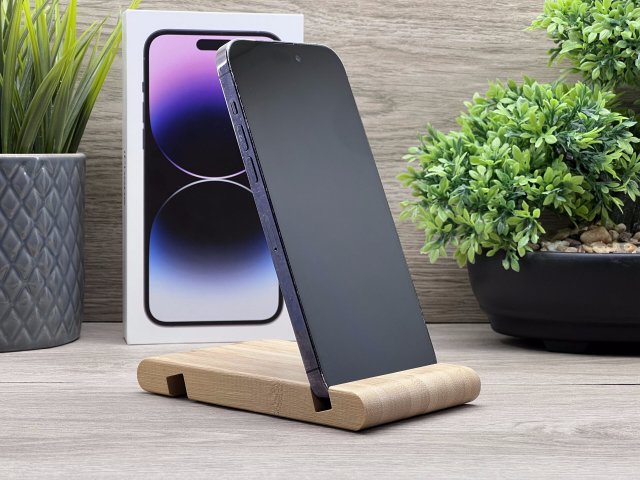 Hibátlan iPhone 14 Pro Max Deep Purple 128GB 2 ÉV Garanciával Számlával 92% Akku