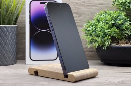 Hibátlan iPhone 14 Pro Max Deep Purple 128GB 2 ÉV Garanciával Számlával 92% Akku