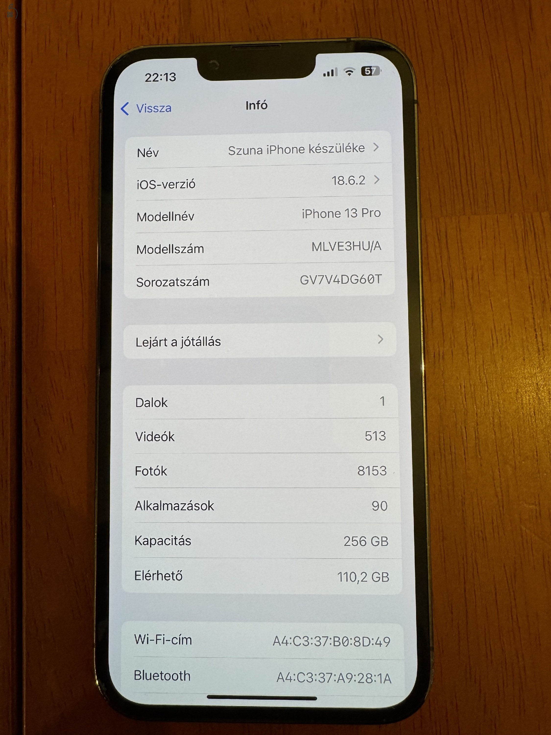 iPhone 13 pro 256 GB