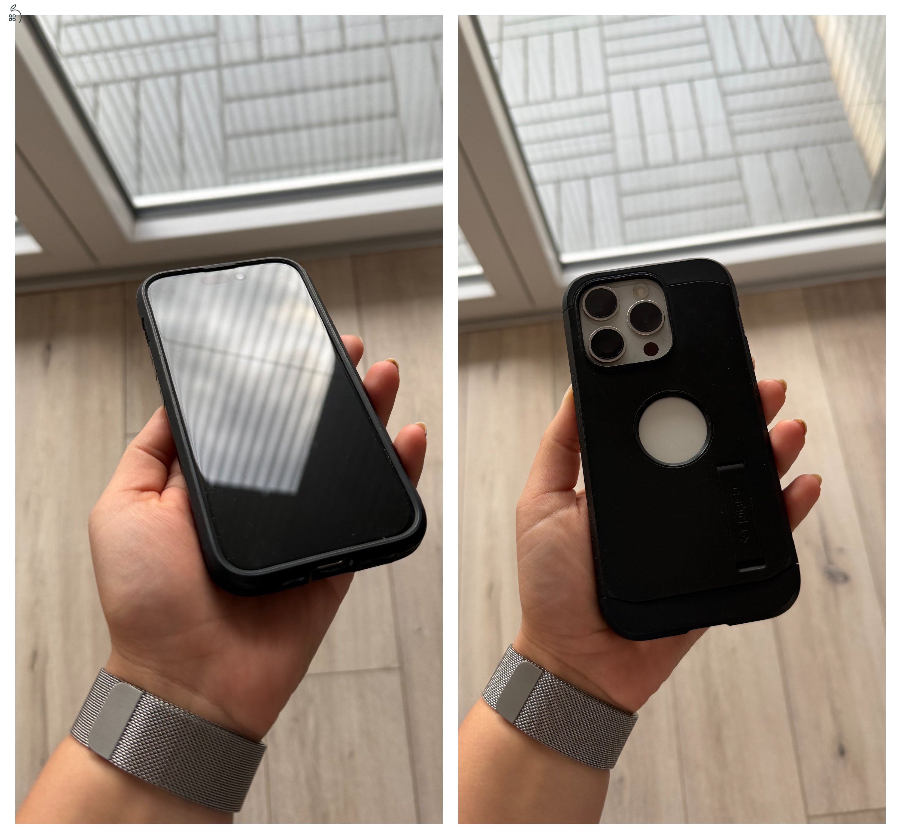  iPhone 15 Pro (1 TB, fehér titán, kártyafüggetlen)