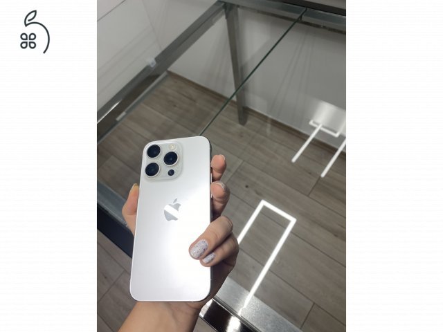  iPhone 15 Pro (1 TB, fehér titán, kártyafüggetlen)