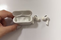 Apple Airpods Pro (1. generáció) - használt, teljes tartozékkal 