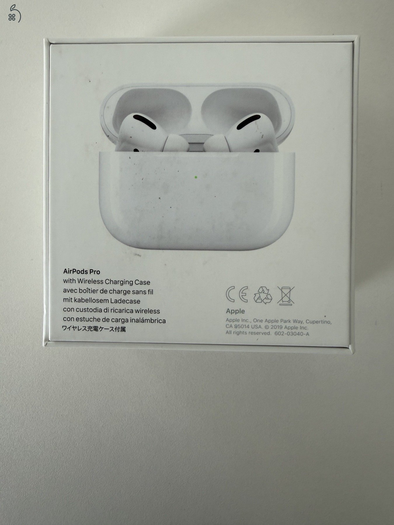 Apple Airpods Pro (1. generáció) - használt, teljes tartozékkal 