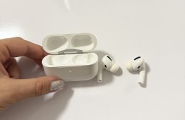 Apple Airpods Pro (1. generáció) - használt, teljes tartozékkal 