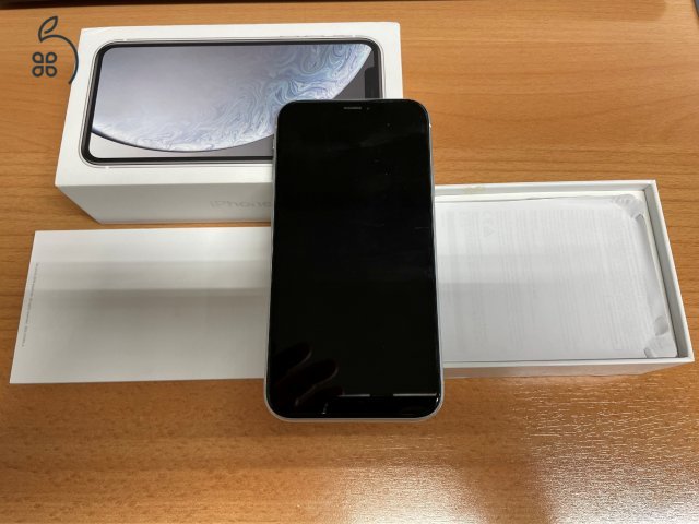 Felújított, hibátlan iPhone XR 64GB White eladó!