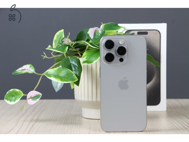 Apple iPhone 15 Pro 256GB Natural Titanium A US-7410