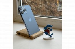 HIBÁTLAN iPhone 13 Pro Max 256GB Sierra Blue -1 ÉV GARANCIA - Kártyafüggetlen, MS3958