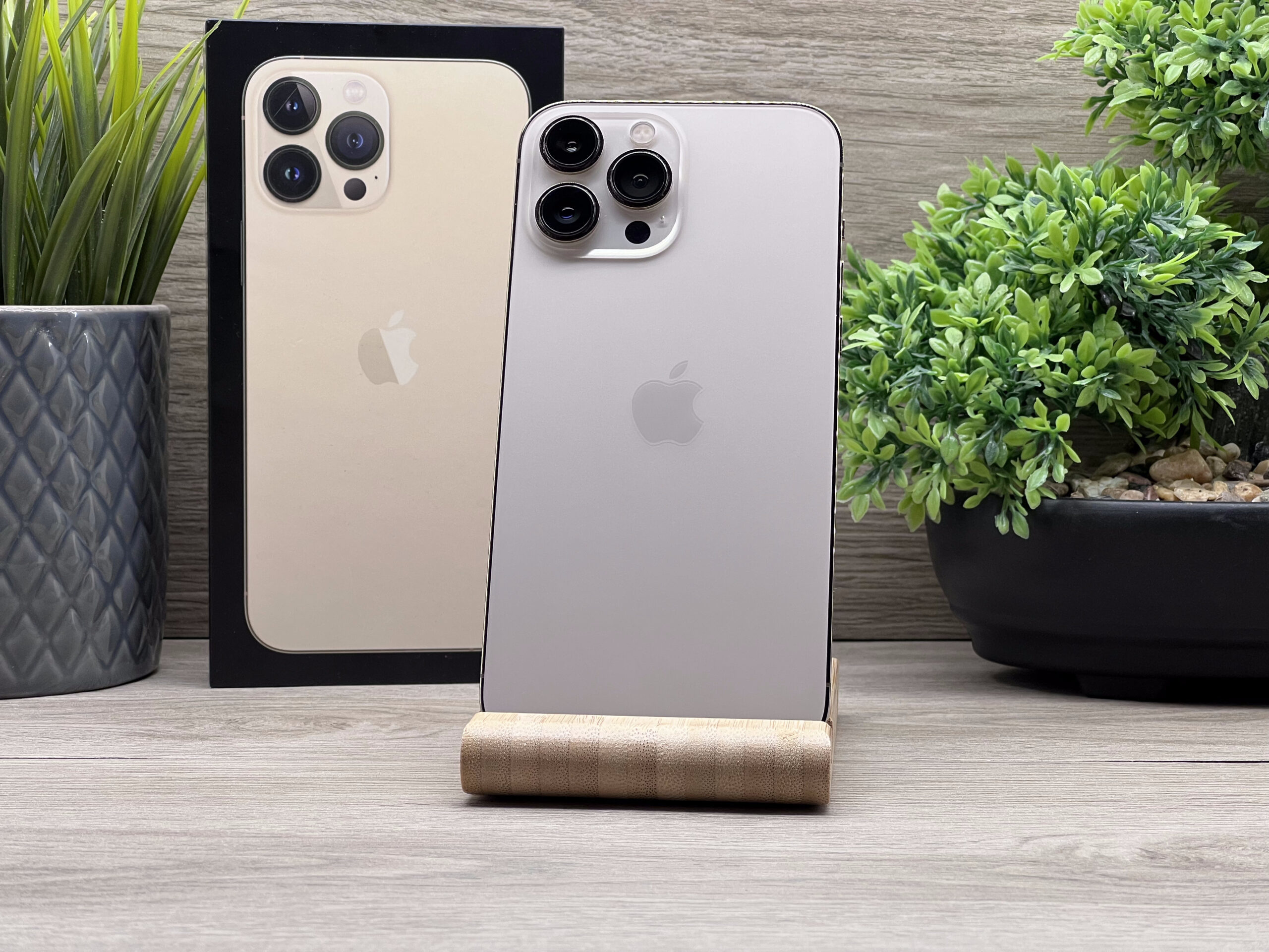 iPhone 13 Pro Max Gold 256GB 2 ÉV Garanciával Számlával 91% Akku