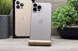 iPhone 13 Pro Max Gold 256GB 2 ÉV Garanciával Számlával 91% Akku
