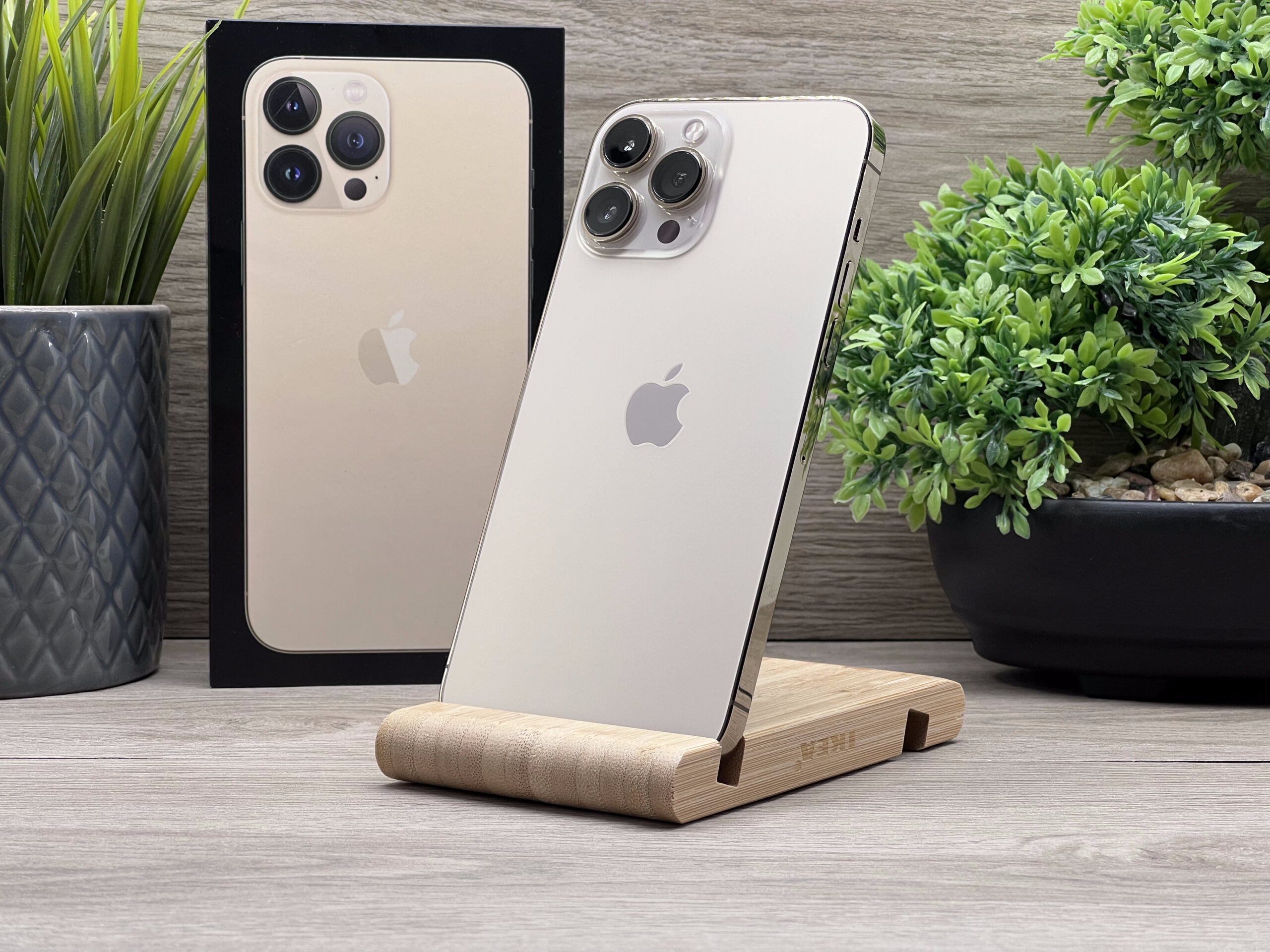 iPhone 13 Pro Max Gold 256GB 2 ÉV Garanciával Számlával 91% Akku