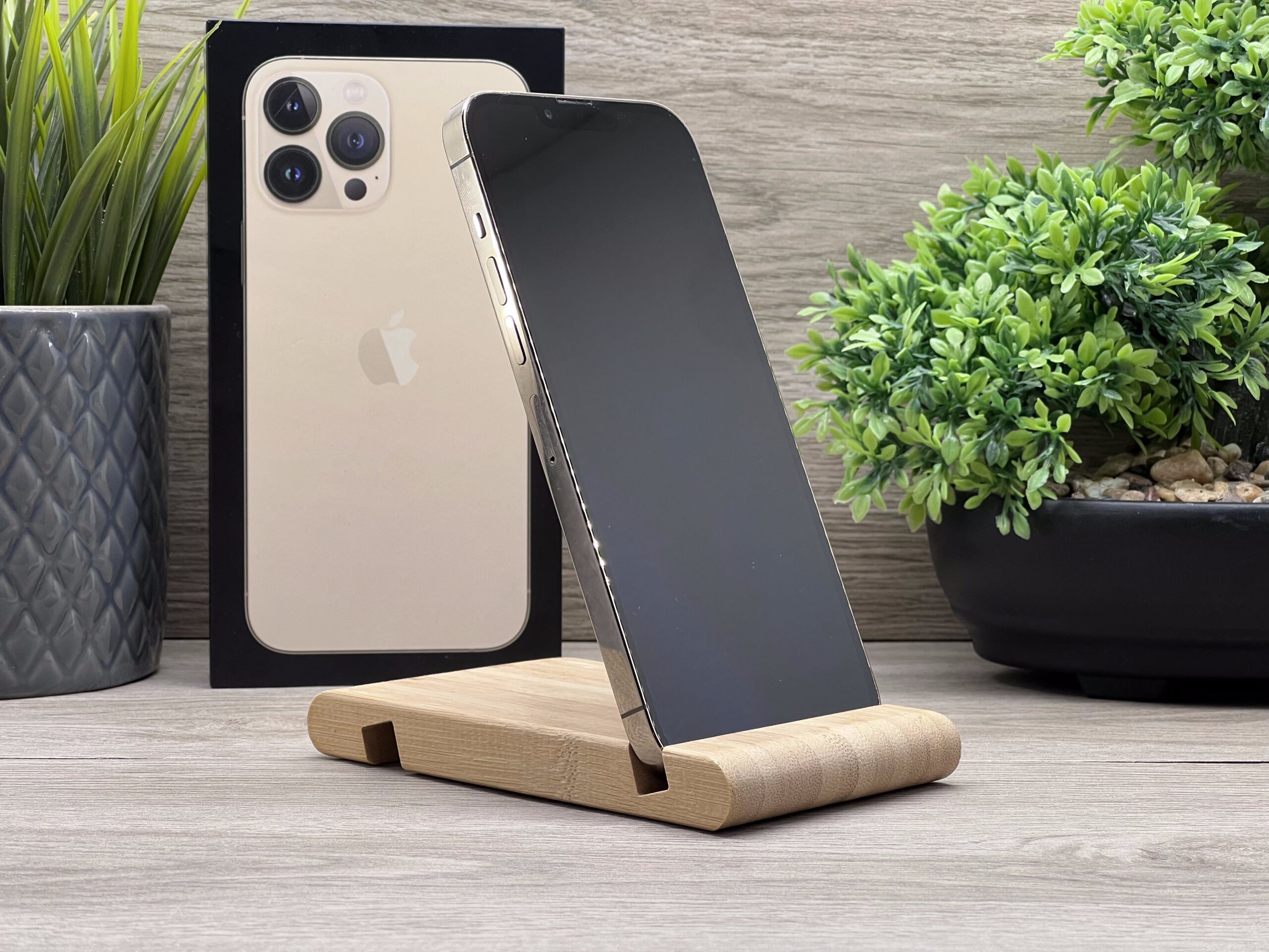 iPhone 13 Pro Max Gold 256GB 2 ÉV Garanciával Számlával 91% Akku