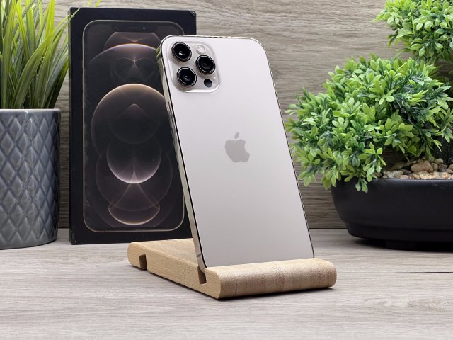Hibátlan iPhone 12 Pro Max Gold 256GB 2 ÉV Garanciával Számlával 90% Akku