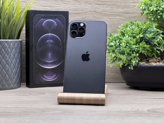 Hibátlan iPhone 12 Pro Graphite 128GB 2 ÉV Garanciával Számlával 100% Akku