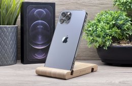 Hibátlan iPhone 12 Pro Graphite 128GB 2 ÉV Garanciával Számlával 100% Akku