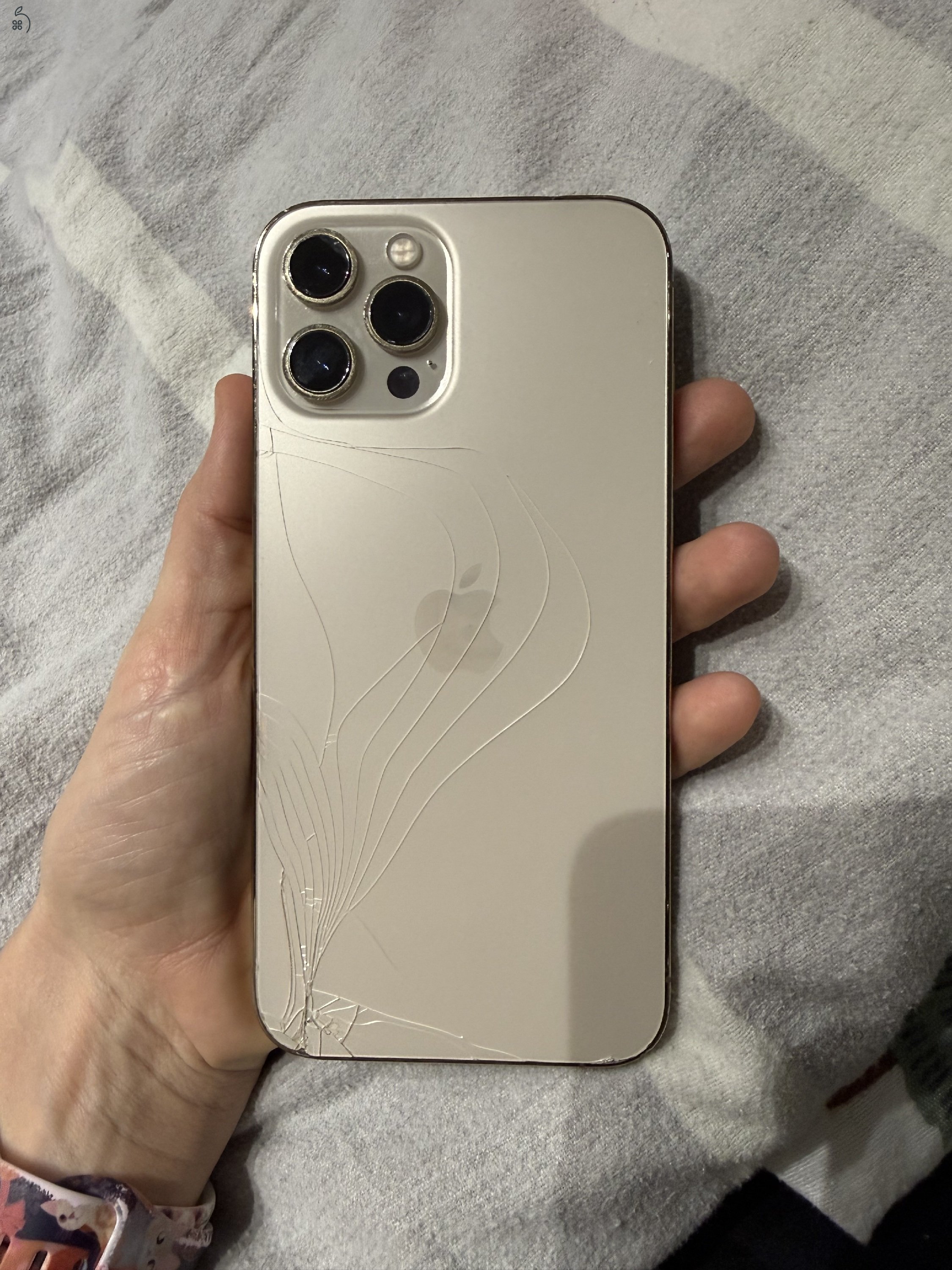 Iphone 12 Pro Max 128GB SÉRÜLT HÁTLAP