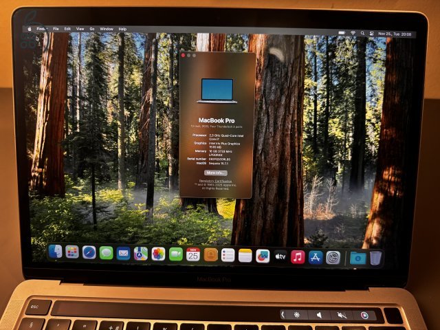 Macbook Pro 13” 2020 TouchBar  4TB